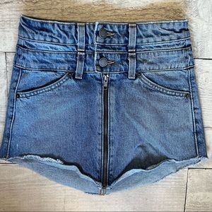LF Mini Jean Skirt